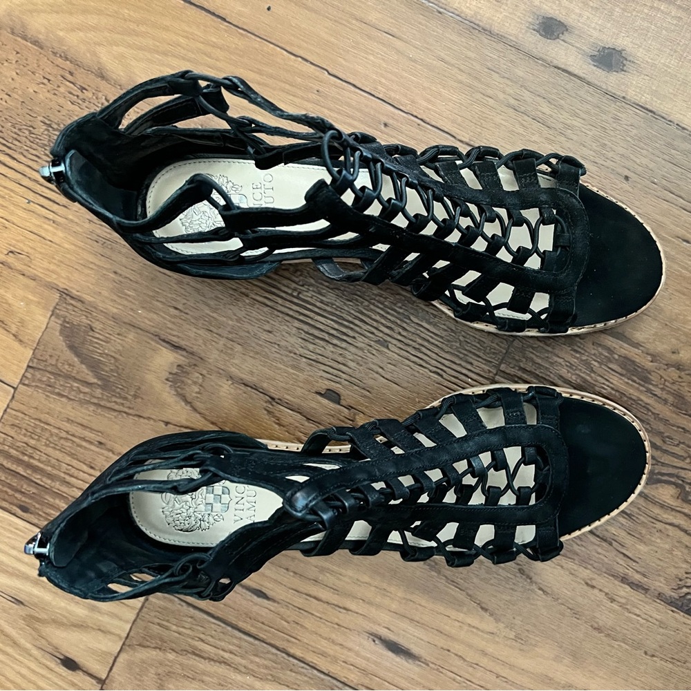 Vince Camuto black sandal